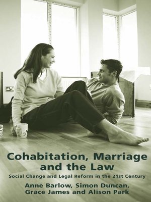 cover image of Cohabitation, Marriage and the Law
